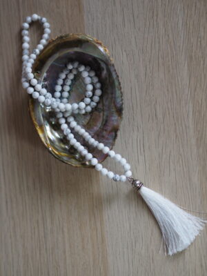 Mala howlite 108 perles