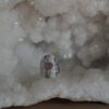 Bague ethnique réglable quartz rose