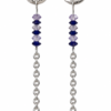 Boucles d’oreilles Maïna améthyste lapis lazuli