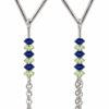 Boucles d’oreilles Manon lapis lazuli aventurine