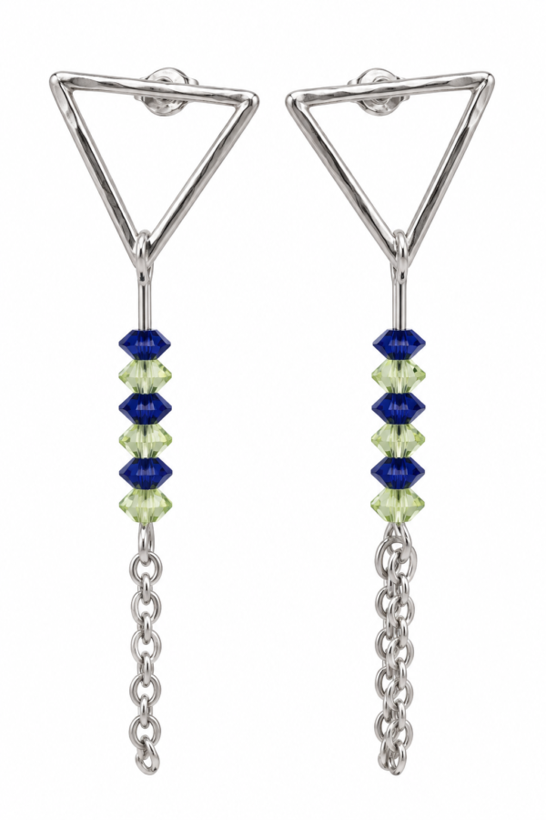 Boucles d’oreilles Manon lapis lazuli aventurine