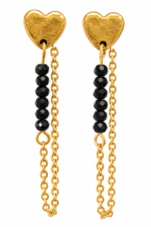 modele-lisa-tourmaline-noire-d Boucles d’oreilles Lisa onyx D