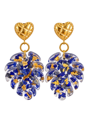 34b04d82-b66f-4093-87fd-0a7b23e7eb5a Boucles d’oreilles Canelle sodalite