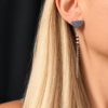 Boucles d’oreilles Maïna péridot cornaline